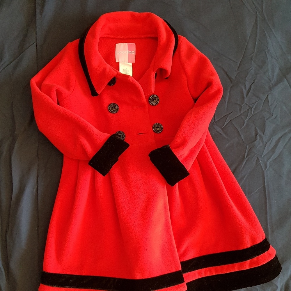 Little girl's winter coat plus matching hat!!